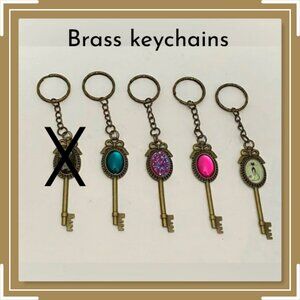 NEW Brass key chains NEW!! FINAL price